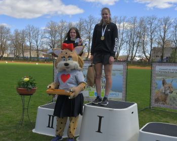 31. Jēkabpils novada atklātais čempionāts vieglatlētikā pieaugušajiem un U-16, 30.04.2022.