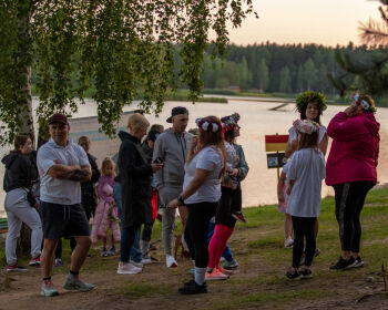 Saulgriežu skrējiens Jēkabpils Mežaparkā, 20.06.2025.