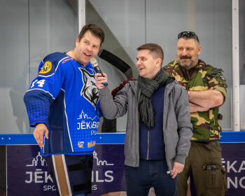 Draudzības spēle hokejā: Zemessardze - Jēkabpils, 3.05.2025.