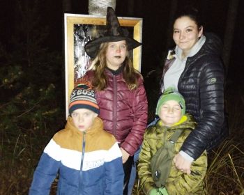 Brūnās dāmas mistērija Jēkabpils Mežaparkā, 31.10.2022.