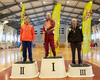 Jēkabpils novada atklātais vecmeistaru čempionāts vieglatlētikā telpās, 3.02.2024.