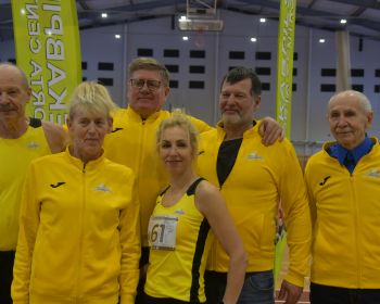 Jēkabpils novada atklātais vecmeistaru čempionāts vieglatlētikā telpās, 4.01.2025.