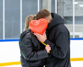 Valentīndienas randiņš slidotavā, 14.02.2022.