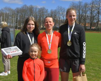 31. Jēkabpils novada atklātais čempionāts vieglatlētikā pieaugušajiem un U-16, 30.04.2022.