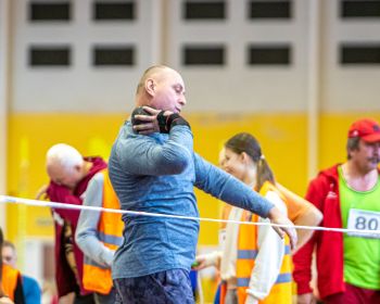 Jēkabpils novada atklātais vecmeistaru čempionāts vieglatlētikā telpās, 3.02.2024.