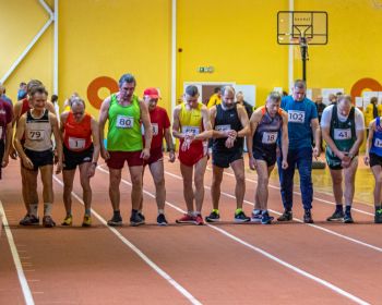 Jēkabpils novada atklātais vecmeistaru čempionāts vieglatlētikā telpās, 3.02.2024.