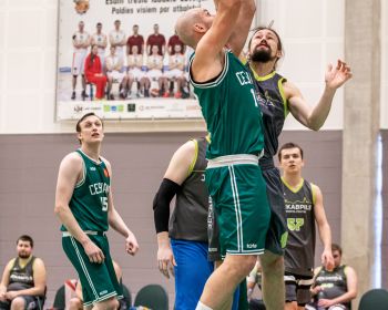 Jēkabpils novada atklātā čempionāta basketbolā pirmās spēles, 9.02.2025.