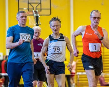 Jēkabpils novada atklātais vecmeistaru čempionāts vieglatlētikā telpās, 3.02.2024.