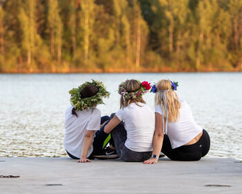 Saulgriežu skrējiens Jēkabpils Mežaparkā, 20.06.2025.