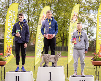 34. Jēkabpils novada atklātais čempionāts vieglatlētikā, 11.05.2025.