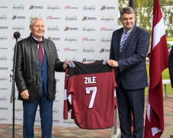 Jēkabpils sporta halles atklāšana, 15.10.2020.