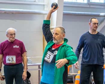 Jēkabpils novada atklātais vecmeistaru čempionāts vieglatlētikā telpās, 3.02.2024.