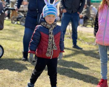 Sportiskās aktivitātes Lieldienās Kena parkā, 17.04.2022.