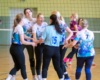 Ķer un servē bumbu Latvijas kausa spēle, 10.05.2026.