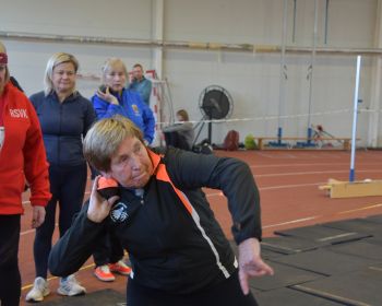 Jēkabpils novada atklātais vecmeistaru čempionāts vieglatlētikā telpās, 4.01.2025.