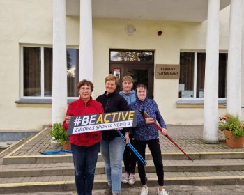 #BeActive Eiropas Sporta nedēļa Jēkabpils novadā, 23.-30.09.2024.