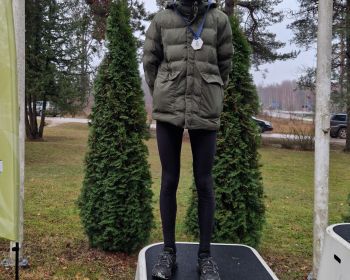 Skrējiens Latvijai pie vecās Sūnu skolas, 16.11.2024.