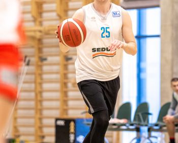 Jēkabpils novada atklātā čempionāta basketbolā pirmās spēles, 9.02.2025.