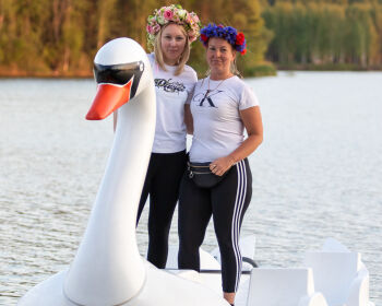 Saulgriežu skrējiens Jēkabpils Mežaparkā, 20.06.2025.