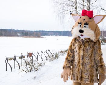 Lūsijas piedzīvojumi Jēkabpils Mežaparkā, 19.01.2021.