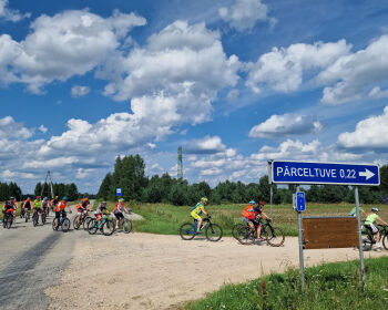 Velo brauciens 