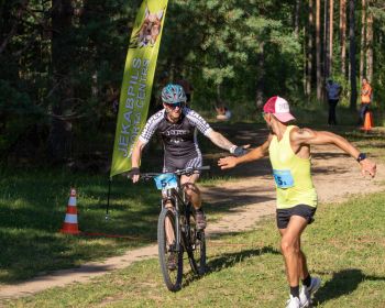 Tautas triatlona stafete 2024, 10.07.2024.