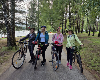 Saulgriežu skrējiens Jēkabpils Mežaparkā, 20.06.2025.