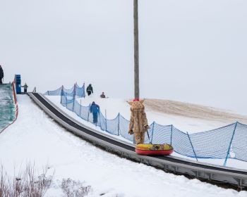 Lūsijas piedzīvojumi Jēkabpils Mežaparkā, 19.01.2021.