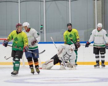 Treniņspēle hokejā Jēkabpils sporta hallē, 15.10.2020.