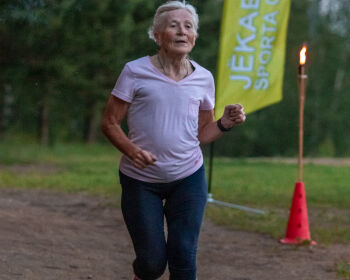 Saulgriežu skrējiens Jēkabpils Mežaparkā, 20.06.2025.