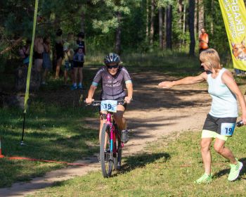 Tautas triatlona stafete 2024, 10.07.2024.