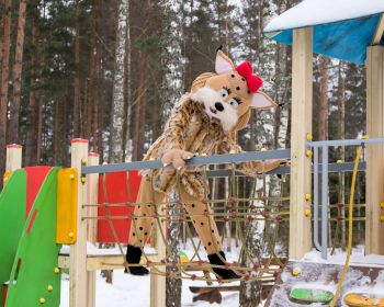 Lūsijas piedzīvojumi Jēkabpils Mežaparkā, 19.01.2021.