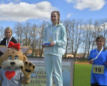 31. Jēkabpils novada atklātais čempionāts vieglatlētikā pieaugušajiem un U-16, 30.04.2022.