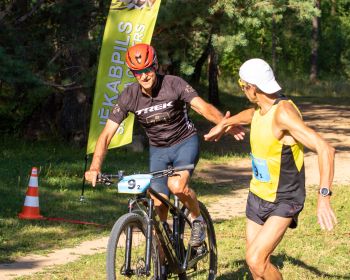 Tautas triatlona stafete 2024, 10.07.2024.