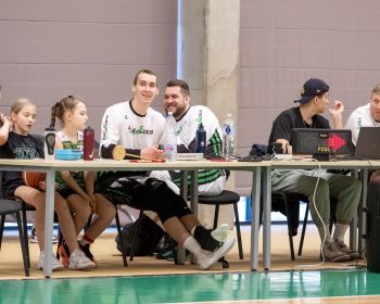 Jēkabpils novada atklātā čempionāta basketbolā pirmās spēles, 9.02.2025.