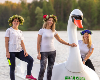 Saulgriežu skrējiens Jēkabpils Mežaparkā, 20.06.2025.