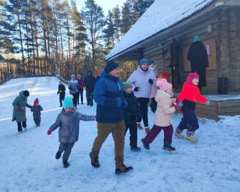 Ģimeņu sportiskais izaicinājums | Ziemas prieki Jēkabpils Mežaparkā, 9.02.2025.