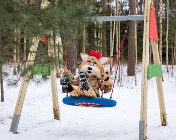 Lūsijas piedzīvojumi Jēkabpils Mežaparkā, 19.01.2021.