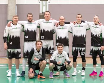 Jēkabpils novada atklātā čempionāta basketbolā pirmās spēles, 9.02.2025.