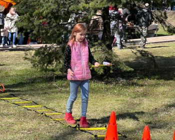 Sportiskās aktivitātes Lieldienās Kena parkā, 17.04.2022.