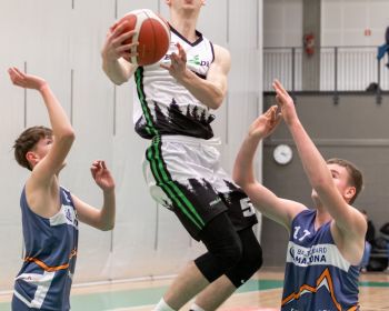 Jēkabpils novada atklātā čempionāta basketbolā pirmās spēles, 9.02.2025.