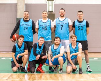 Jēkabpils novada atklātā čempionāta basketbolā pirmās spēles, 9.02.2025.