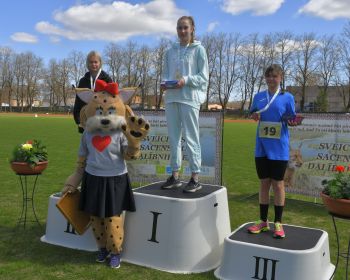 31. Jēkabpils novada atklātais čempionāts vieglatlētikā pieaugušajiem un U-16, 30.04.2022.