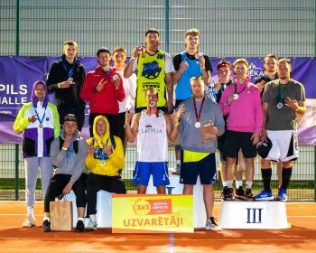3x3 turnīra 3. posms, 26.08.2021.