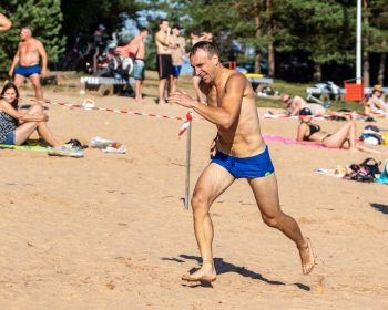 Tautas triatlona stafete 2024, 10.07.2024.