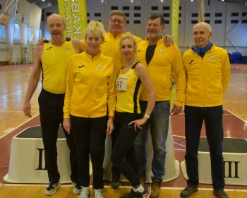 Jēkabpils novada atklātais vecmeistaru čempionāts vieglatlētikā telpās, 4.01.2025.