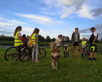 Velobrauciens: Vandāni - Dignājas pilskalns, 18.07.2022.