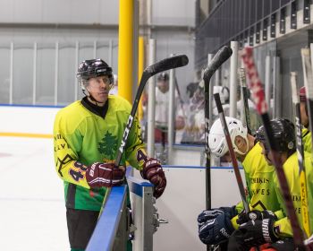 Treniņspēle hokejā Jēkabpils sporta hallē, 15.10.2020.