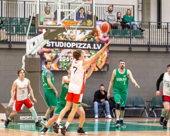 Jēkabpils novada atklātā čempionāta basketbolā pirmās spēles, 9.02.2025.