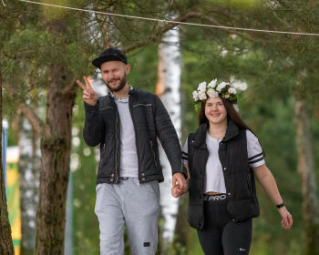 Saulgriežu skrējiens Jēkabpils Mežaparkā, 20.06.2025.